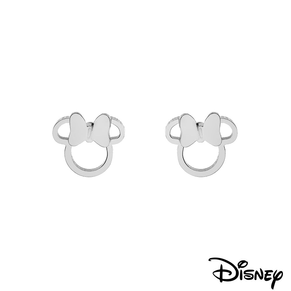 Minnie Mouse Silber Ohrstekcker vonn Disney