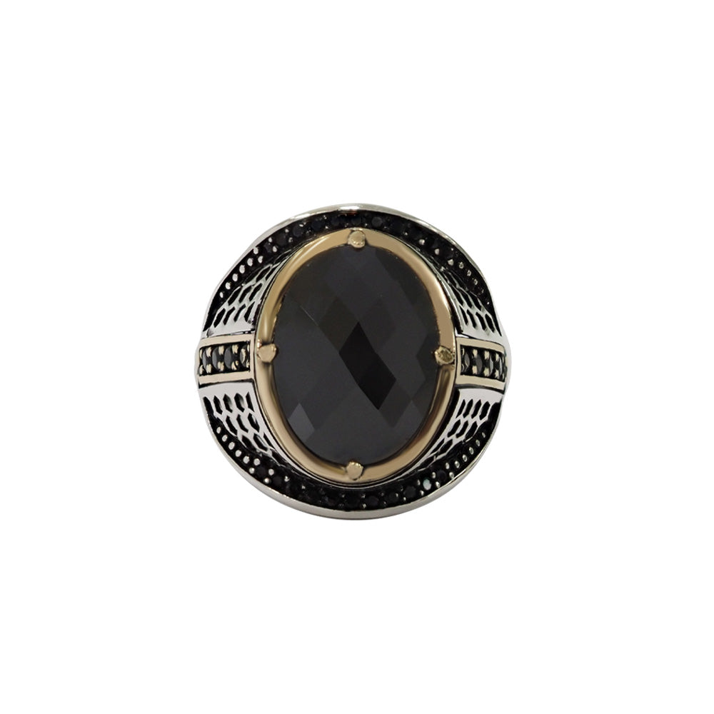 Herrenring 925 Sterling Silber HRE06