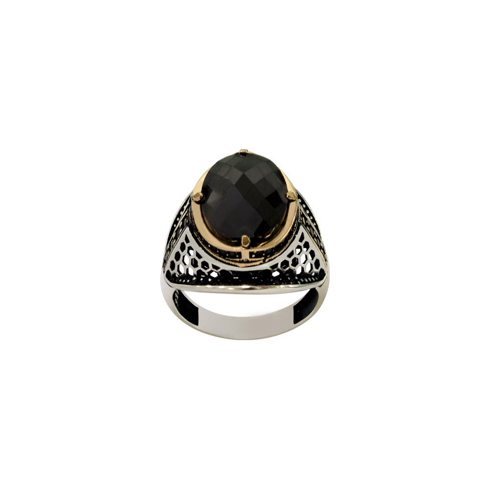 Herrenring 925 Sterling Silber HRE06