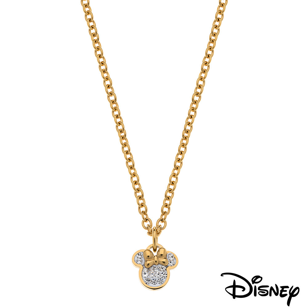 Minnie Mouse Disney Gold Halskette✨