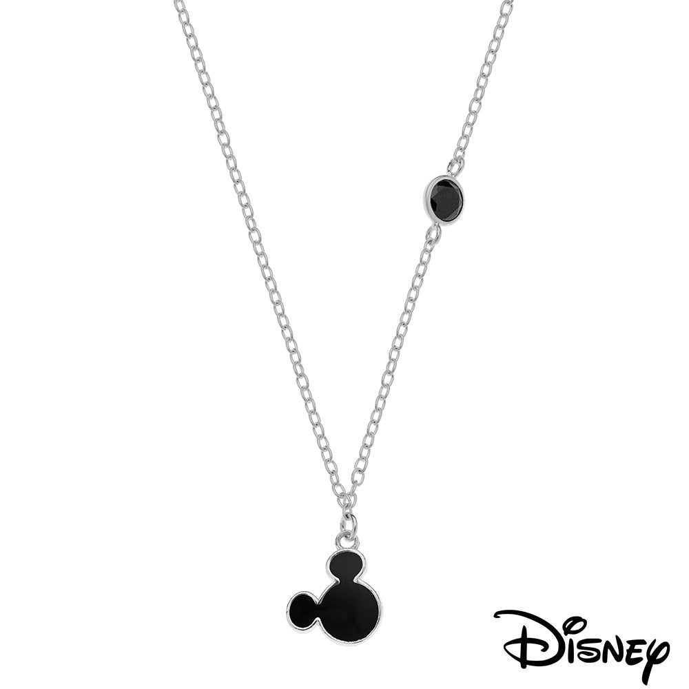 Mickey Mouse Halskette 925 Sterling Silber von Disney