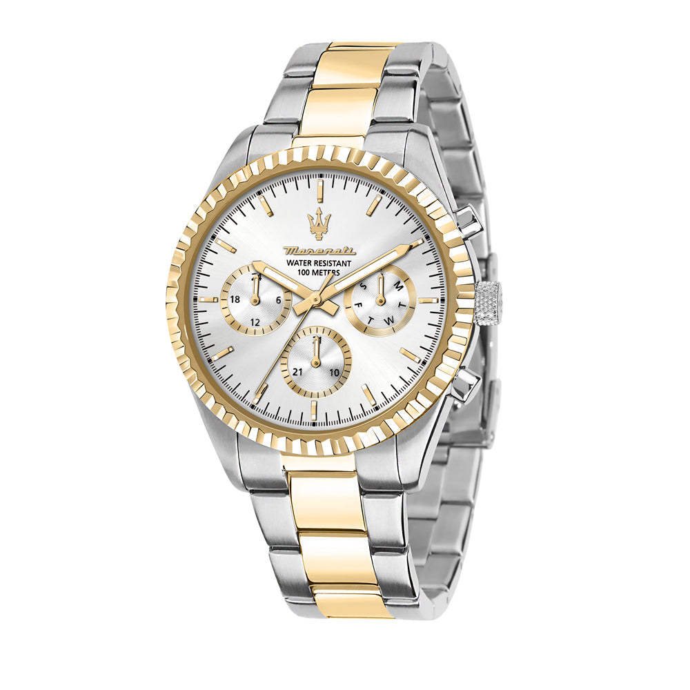 R8853100021 Competizione Maserati chronograph bicolor für herren