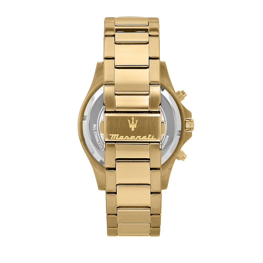 Rückseite der Faltschliesse von der Maserati Sfida uhr