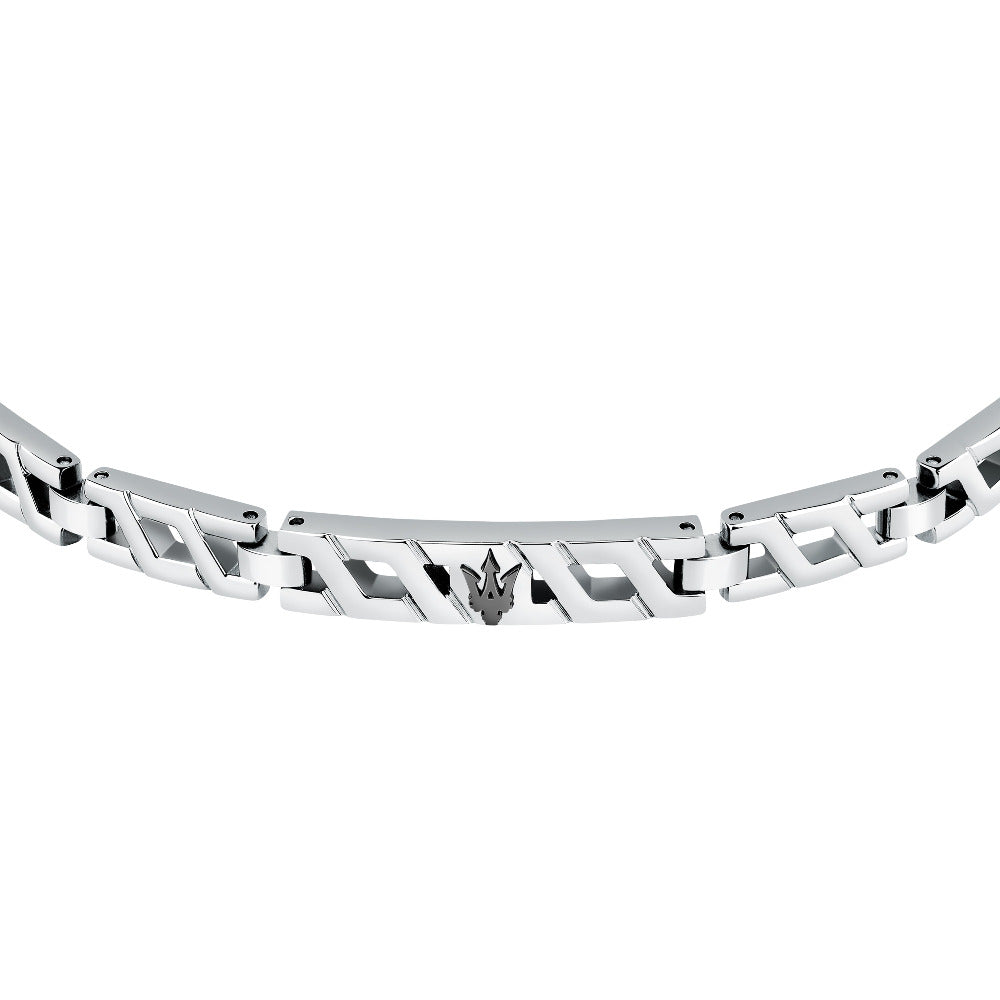 Maserati Armband JM124AVD34 makro aufnahme des Logos