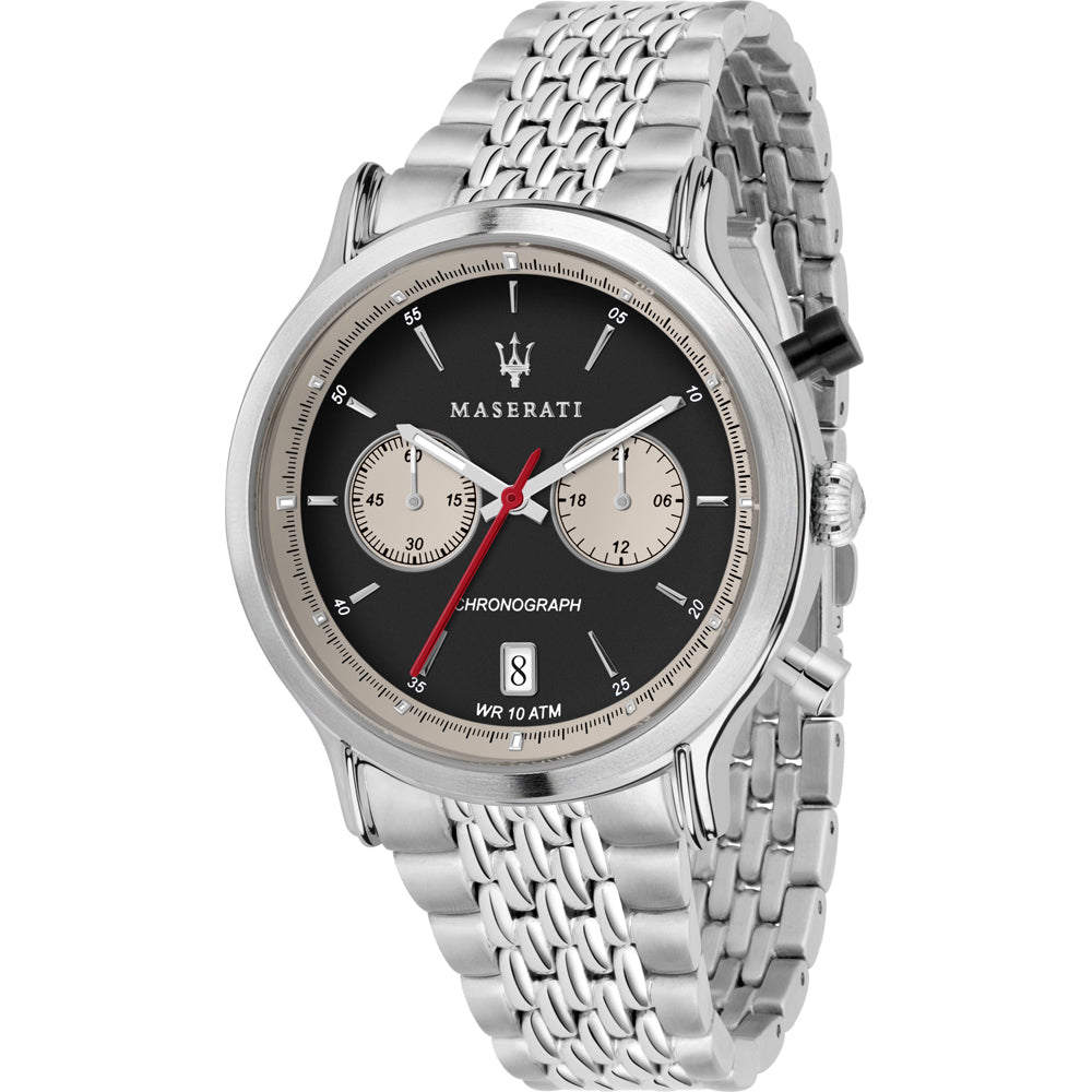 Maserati Legend r8873638001 Herrenuhr mit weissem hhintergrund