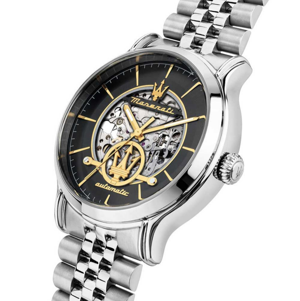 leicht seitliche sicht-R8823118015-Maserati_Herrenuhr-Automatik-bicolor-Herrenuhr