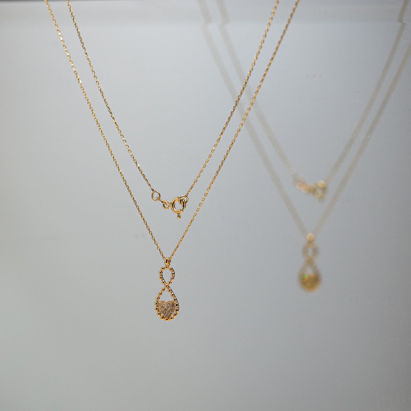 Fiamma echt Gold 585/14 Karat Halskette