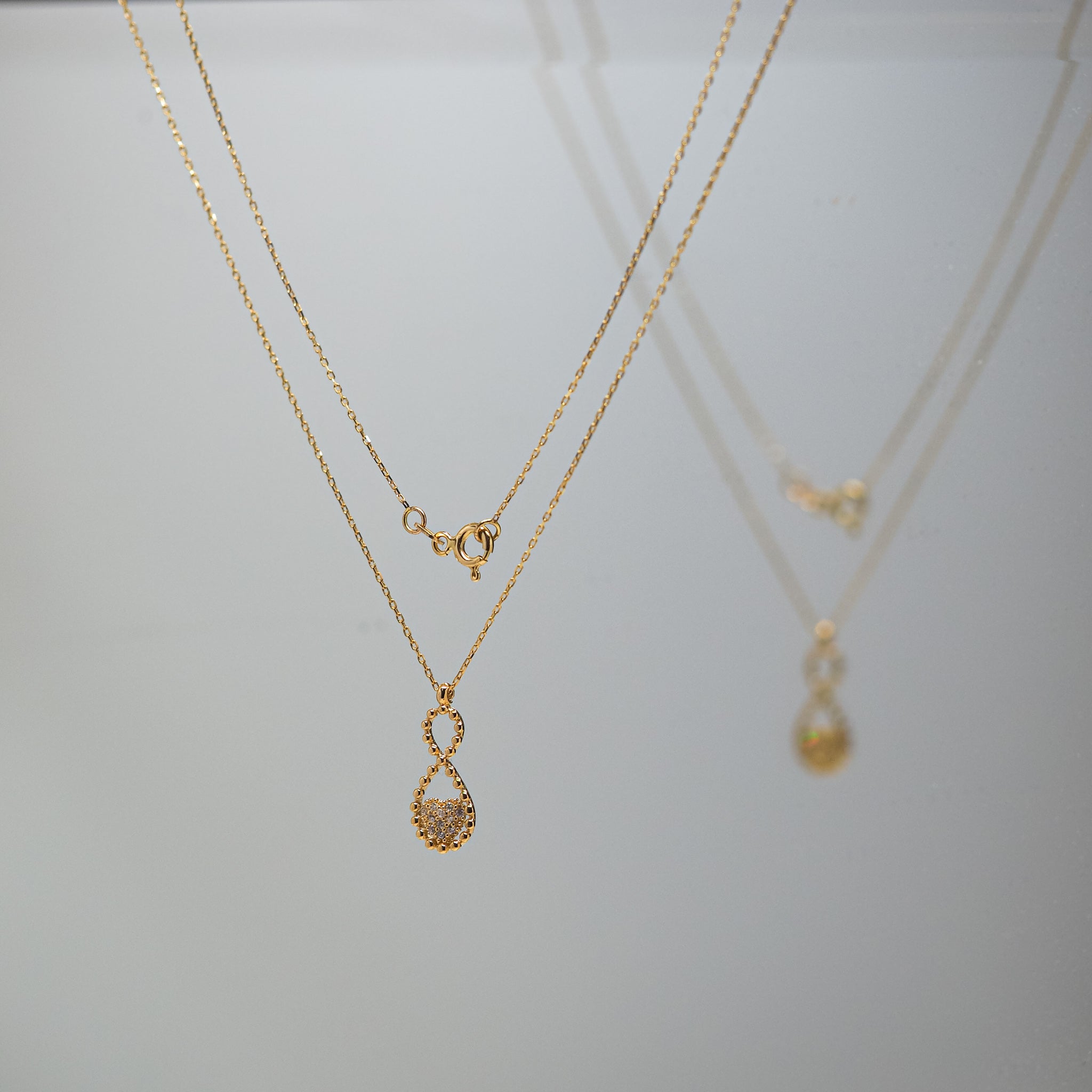 Fiamma echt Gold 585/14 Karat Halskette