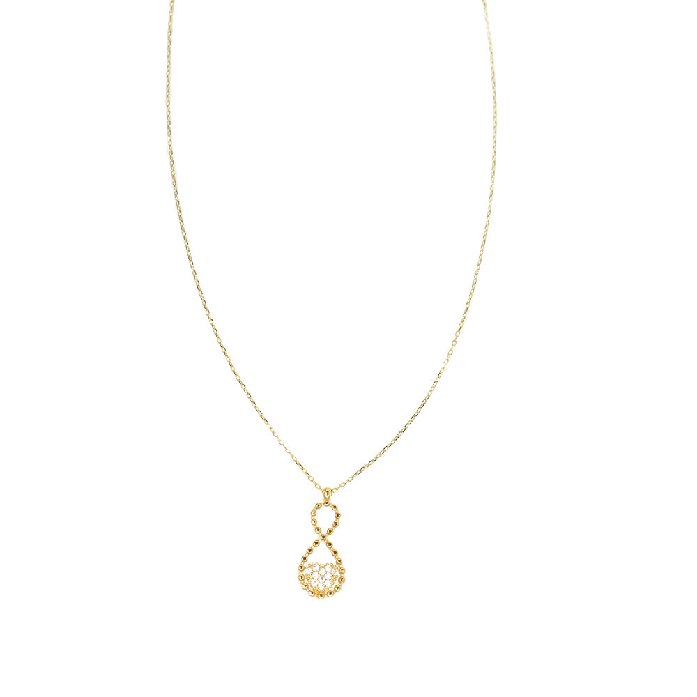 Fiamma echt Gold 585/14 Karat Halskette