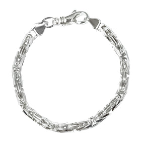 Königsketten-Armbband 5,8 mm aus 925 Sterling Silber