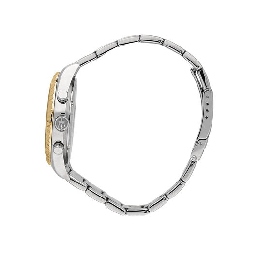 Maserati Herrenuhr 43 mm – Edelstahl & Gold-Akzente, R8853100021