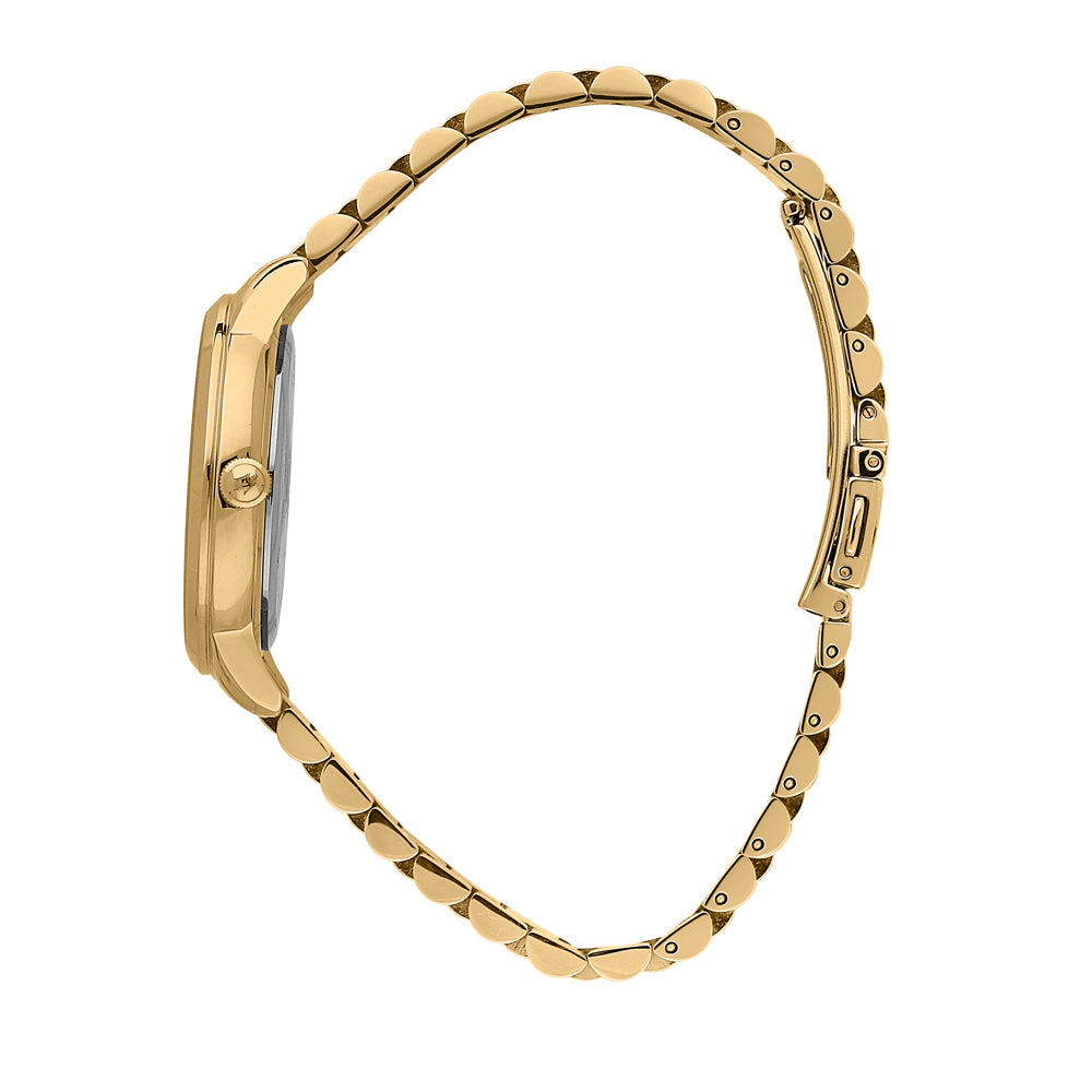 Seitliche Sicht r8853147503 Goldene Royal maserati damenuhr