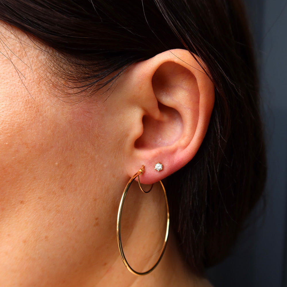 Isabella echt Gold 585/14 Karat Ohrringe