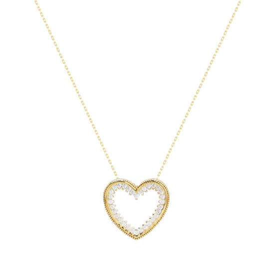 Giadaecht echt Gold 585/14 Karat Halskette