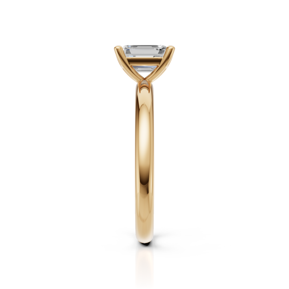Elara – Emerald Verlobungsring 585 Gold Ansicht 2