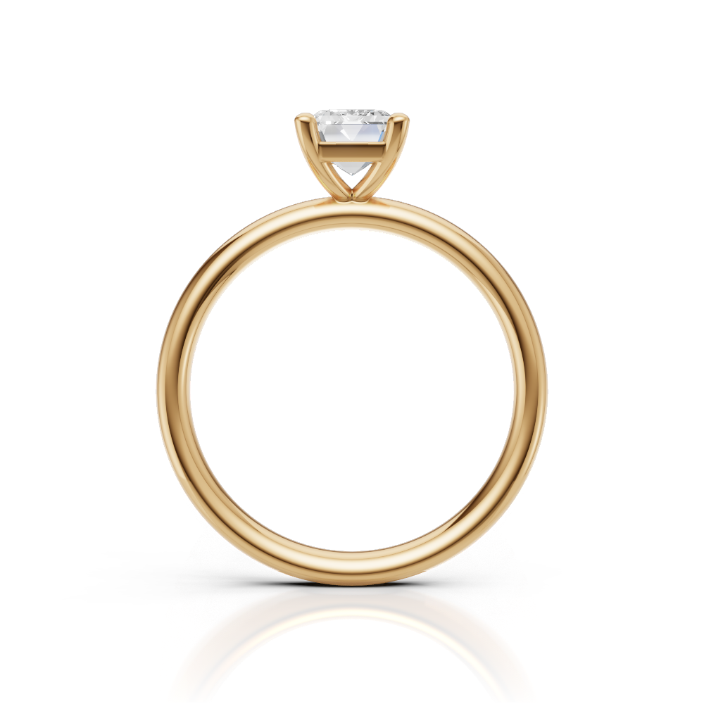 Elara – Emerald Verlobungsring 585 Gold Ansicht 4