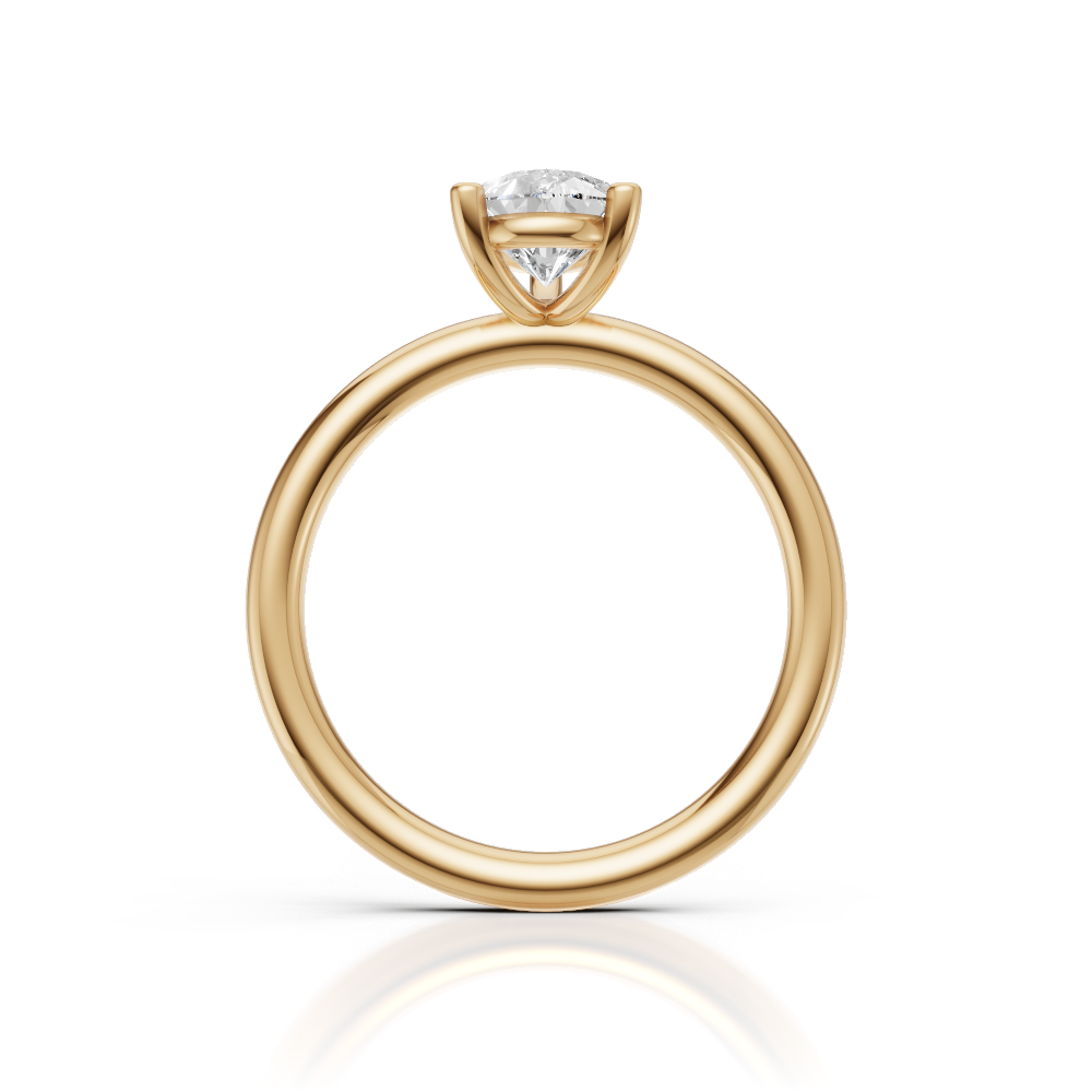Lyra – Pear Verlobungsring 585 Gold – Bild 4