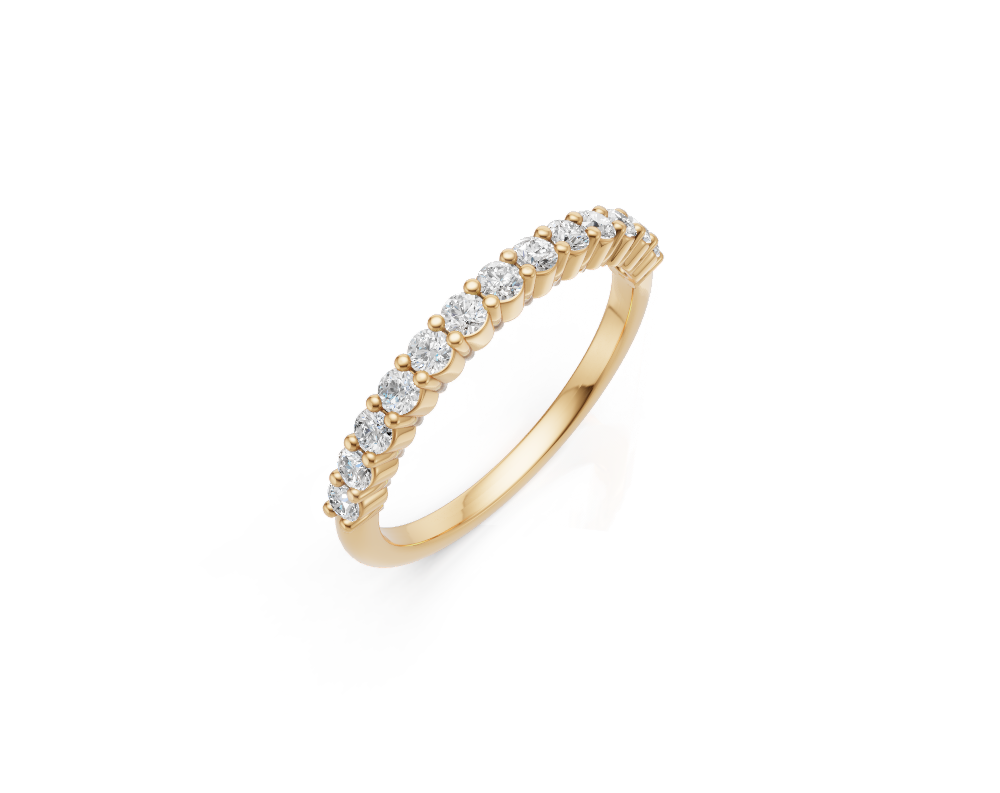 Selene – Memoire Ring 585 Gold Seitenansicht